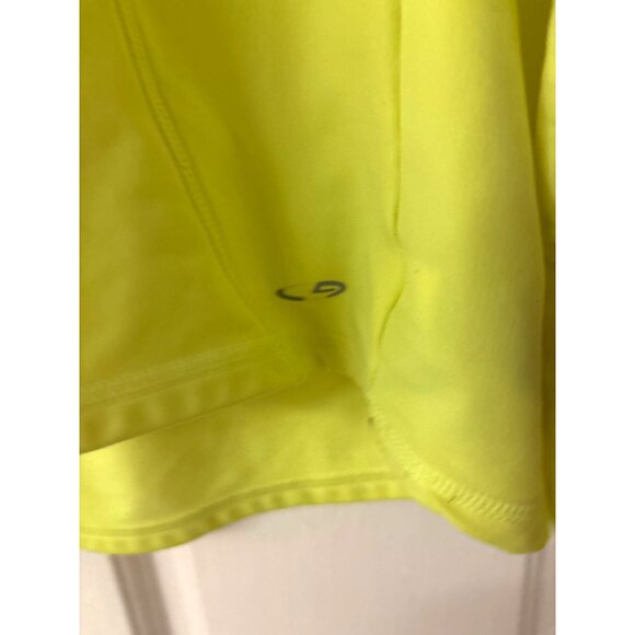 Champion XS Neon Yellow Duo Dry 1/4 Zip Pullover Athletic Running Jacket - Picture 11 of 16